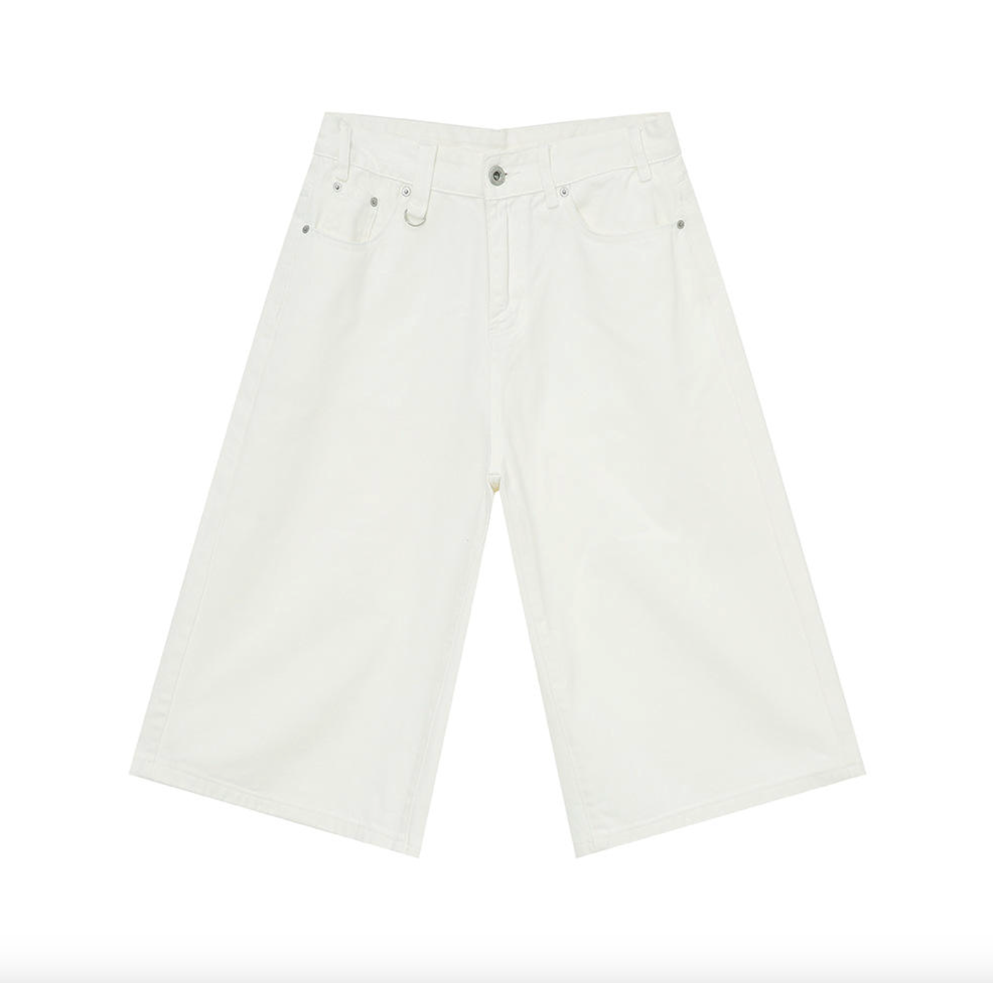 Men’s Custom Dark Denim Jorts – High-Quality Baggy Fit Jean Shorts, Hot Summer Streetwear